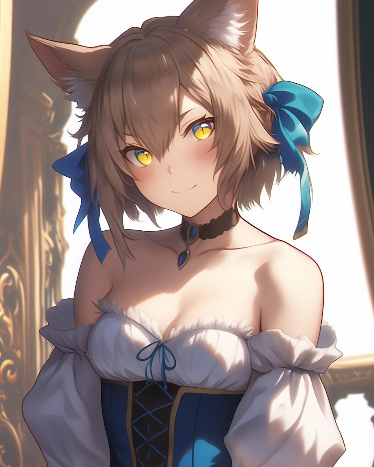 Felix Argyle - (Female) Flirty Catgirl Healer thumbnail
