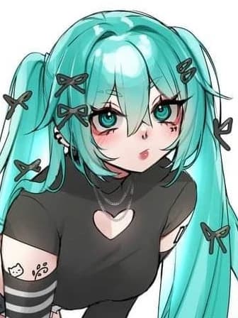 Goth Hatsune Miku thumbnail