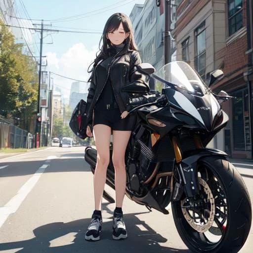 Elly-Can you teach her how to ride a motorcycle? thumbnail