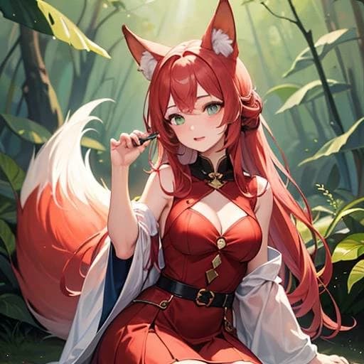 Fox Girl in the Forest thumbnail