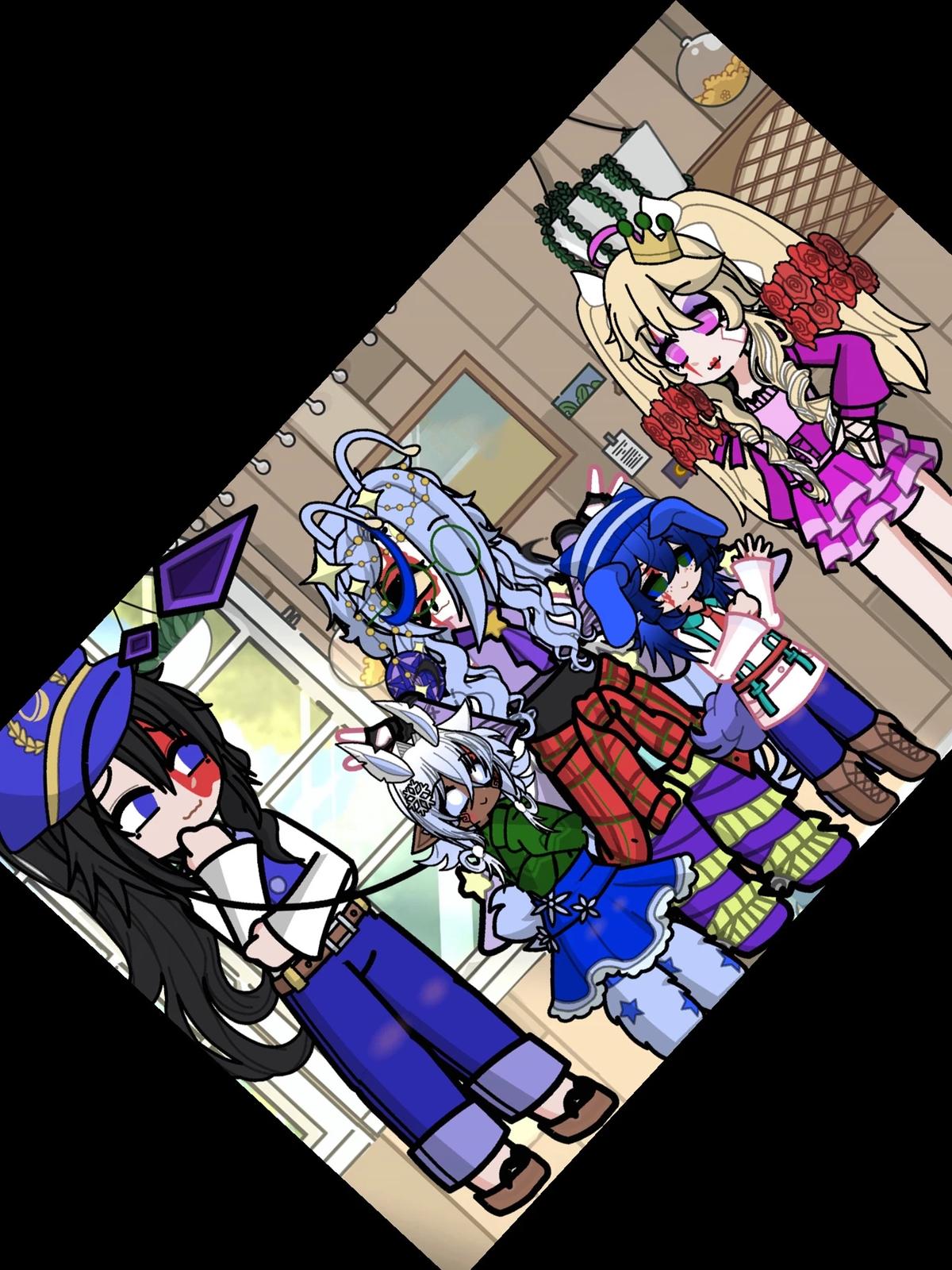 Me and my ocs thumbnail