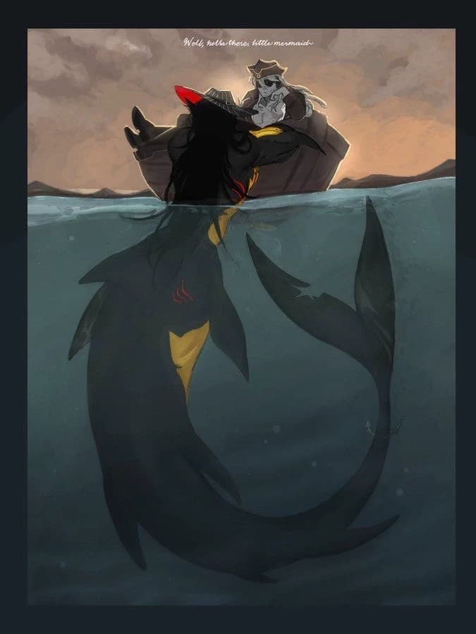Doublefedora. (THE PIRATE AU!!) thumbnail