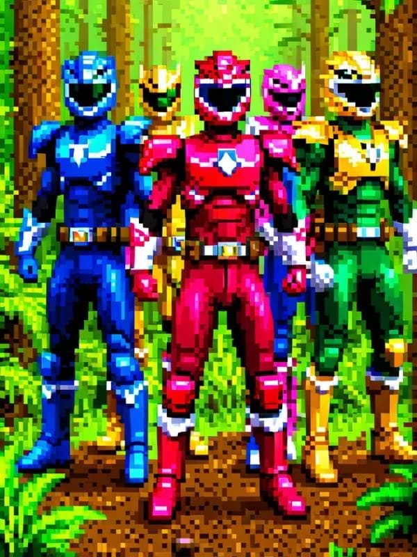 Power rangers RPG thumbnail