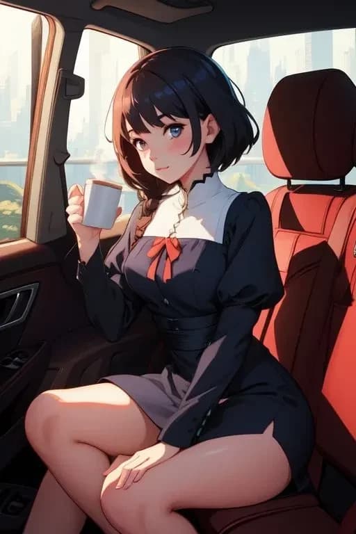 Uber ride w/ married MILF thumbnail