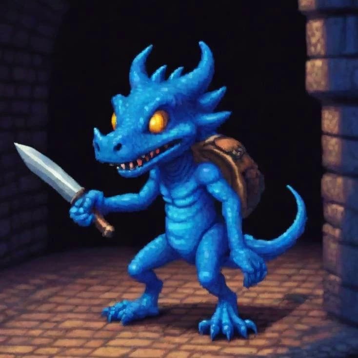 escape before transforming into a kobold thumbnail