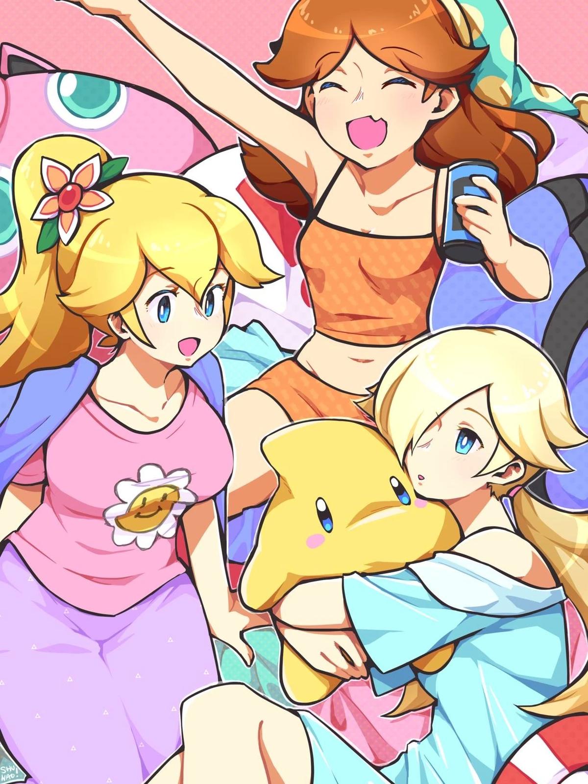 Princess Peach, Daisy, and Rosalina thumbnail