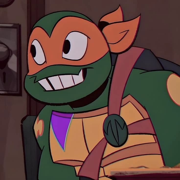 °•~☾🍊☽~•° | Michelangelo !! ~ ★ thumbnail