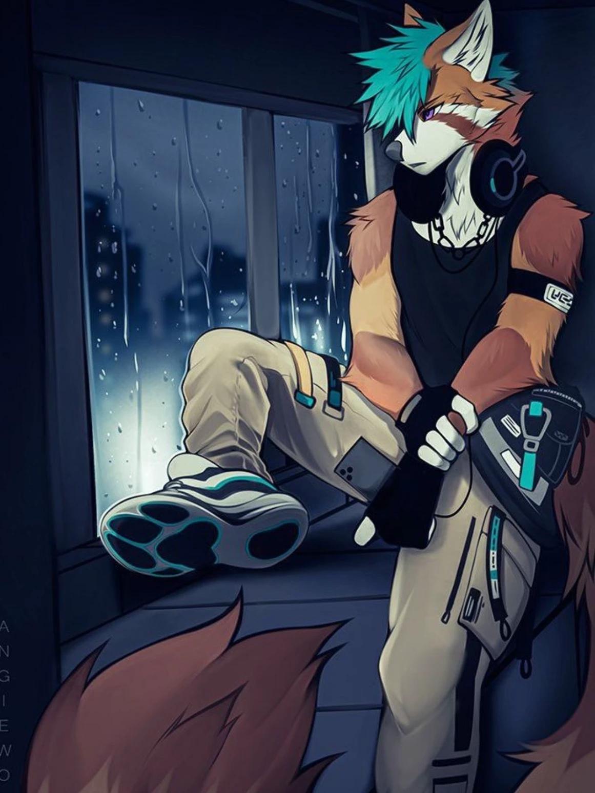 Furry gamer thumbnail
