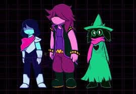 The Deltarune Gang [[Kris, Susie, and Ralsei]] thumbnail