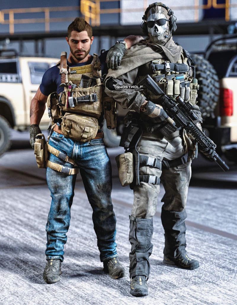 John "Soap" MacTavish and Simon "Ghost" Riley thumbnail