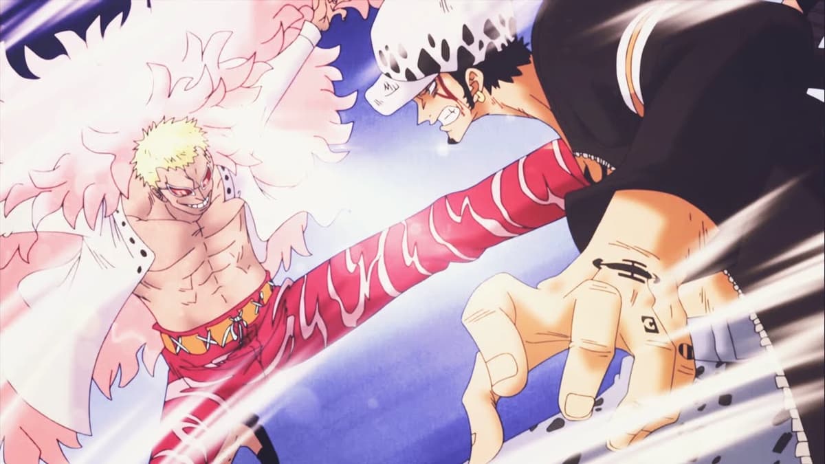 Law vs donquixote doflamingo  thumbnail