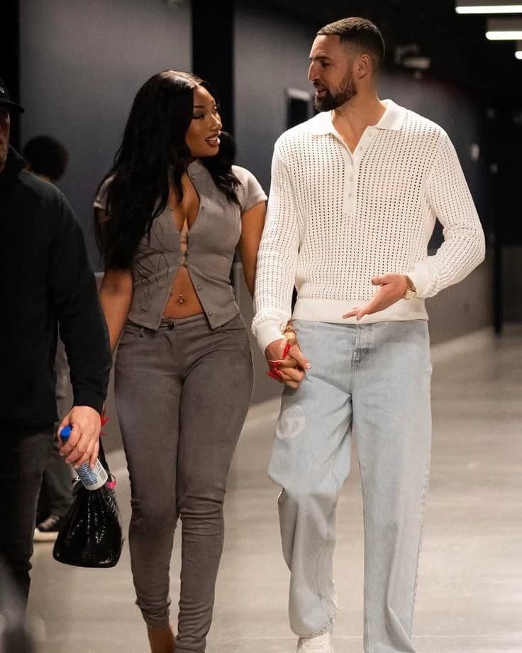 Megan three stallion and klay Thompson  thumbnail
