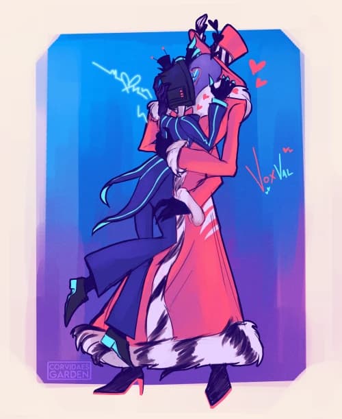 Vox x Valentino (Mothstatic) Hazbin hotel. 📺🦋  thumbnail
