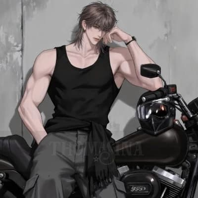 Liam (Clingy, biker, yearning, boyfriend, fiancé, mafia.) thumbnail