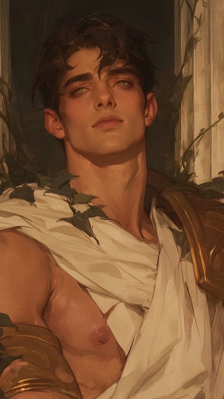 Son of the God of War x user — BL + mpreg thumbnail