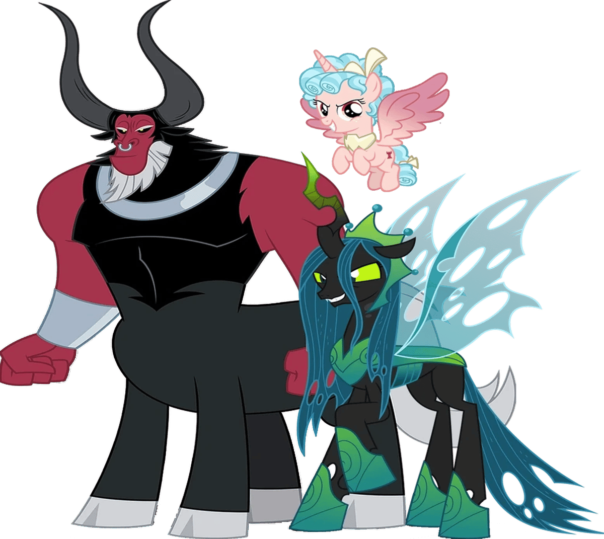 Legion of Doom (Queen Chrysalis, Lord Tirek, Cozy Glow) thumbnail