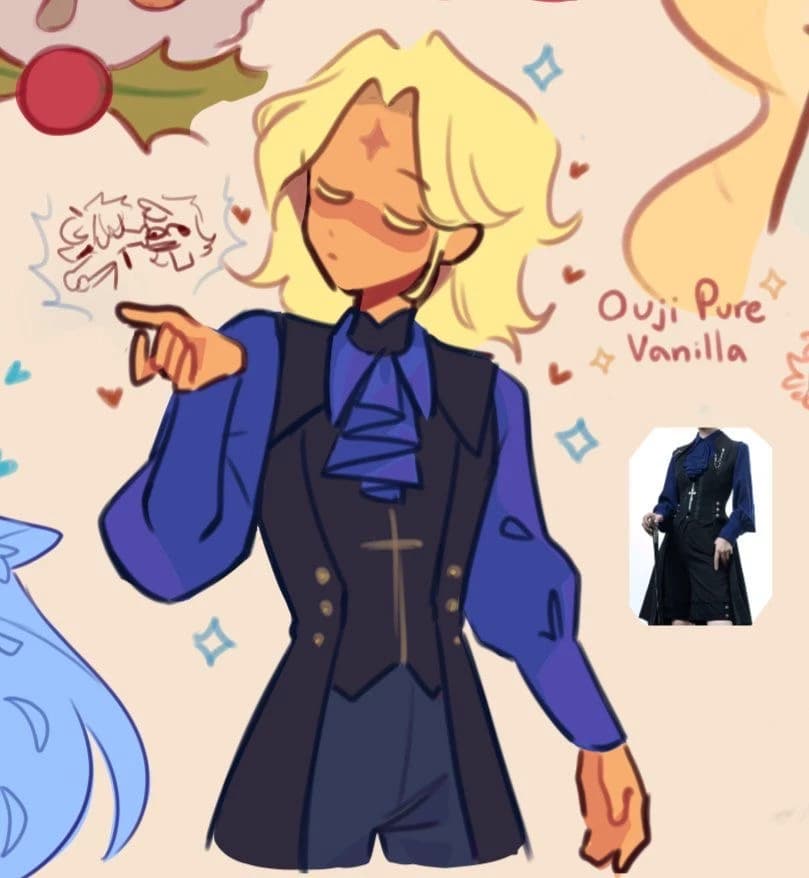Pure vanilla cookie (school AU) thumbnail