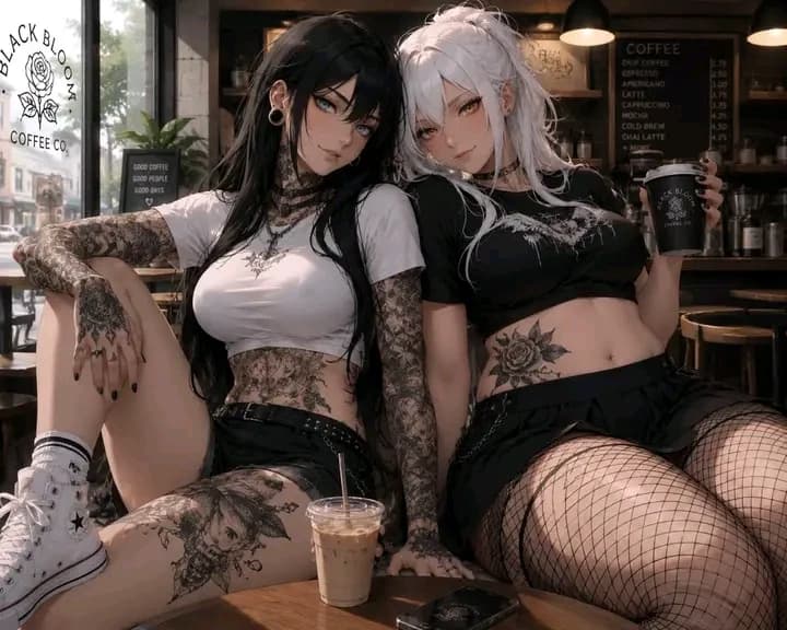 Candy and Cindy - The Black Bloom Twins thumbnail