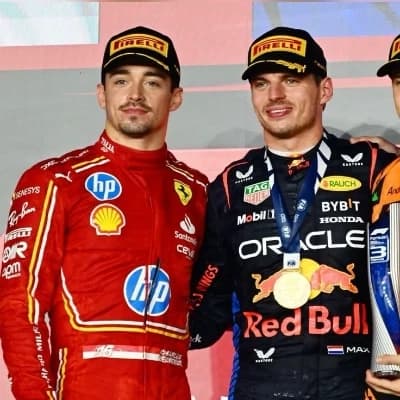 Charles Leclerc y Max verstappen thumbnail