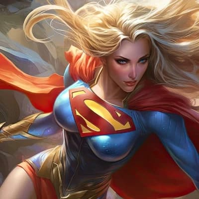 Supergirl, Wonder Woman, and Artemis) your power awakens justice league at hand thumbnail