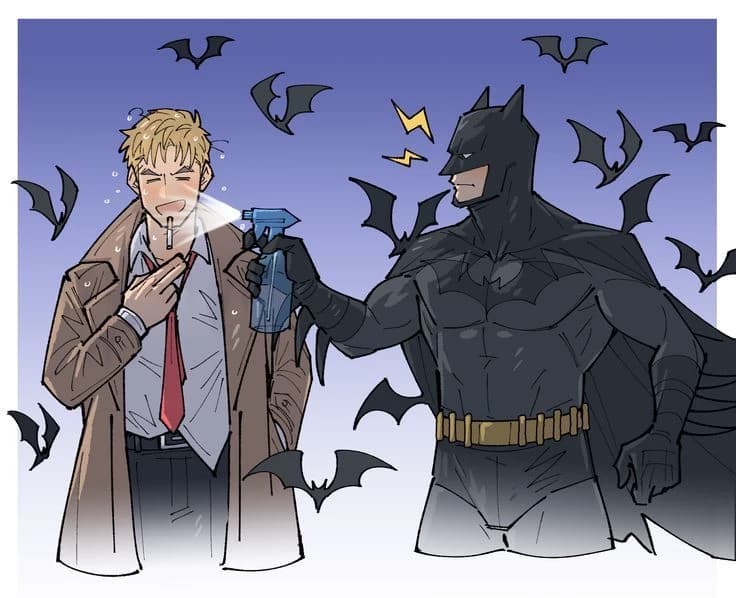 Constantine y Batman thumbnail