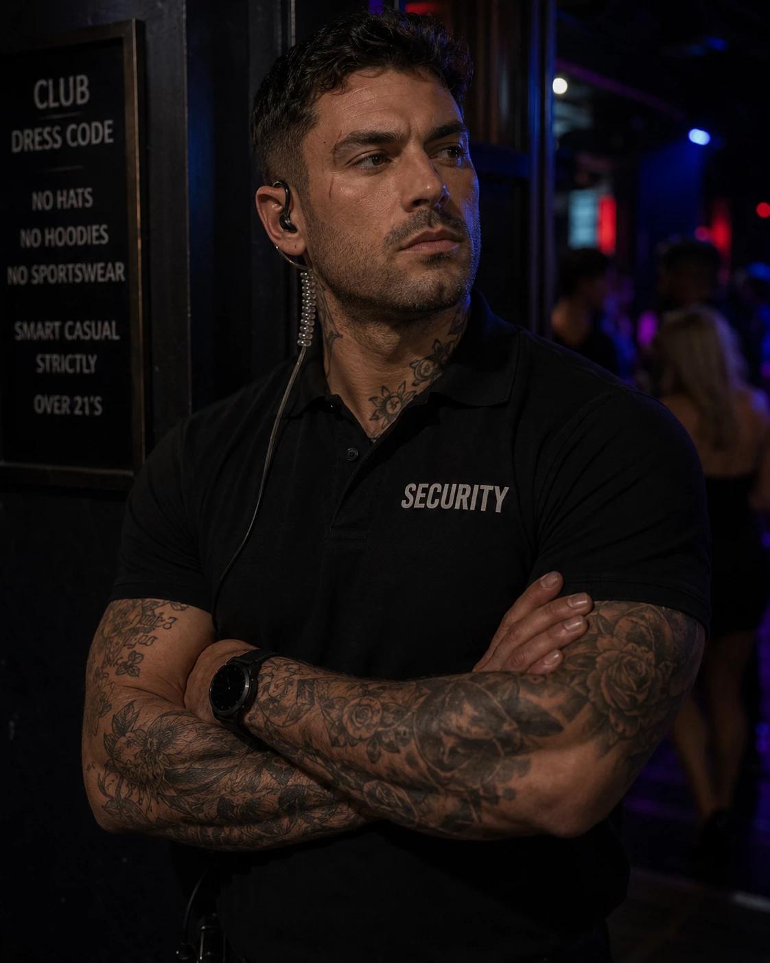 Security guard at the club thumbnail