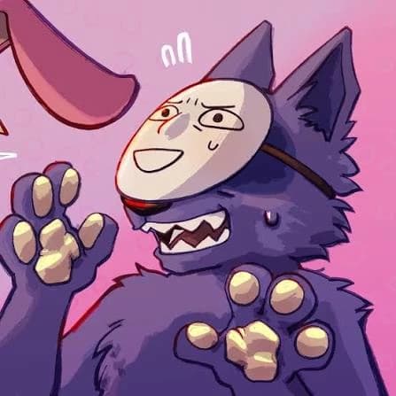 kadamono (purple wolf) 💜💜 thumbnail