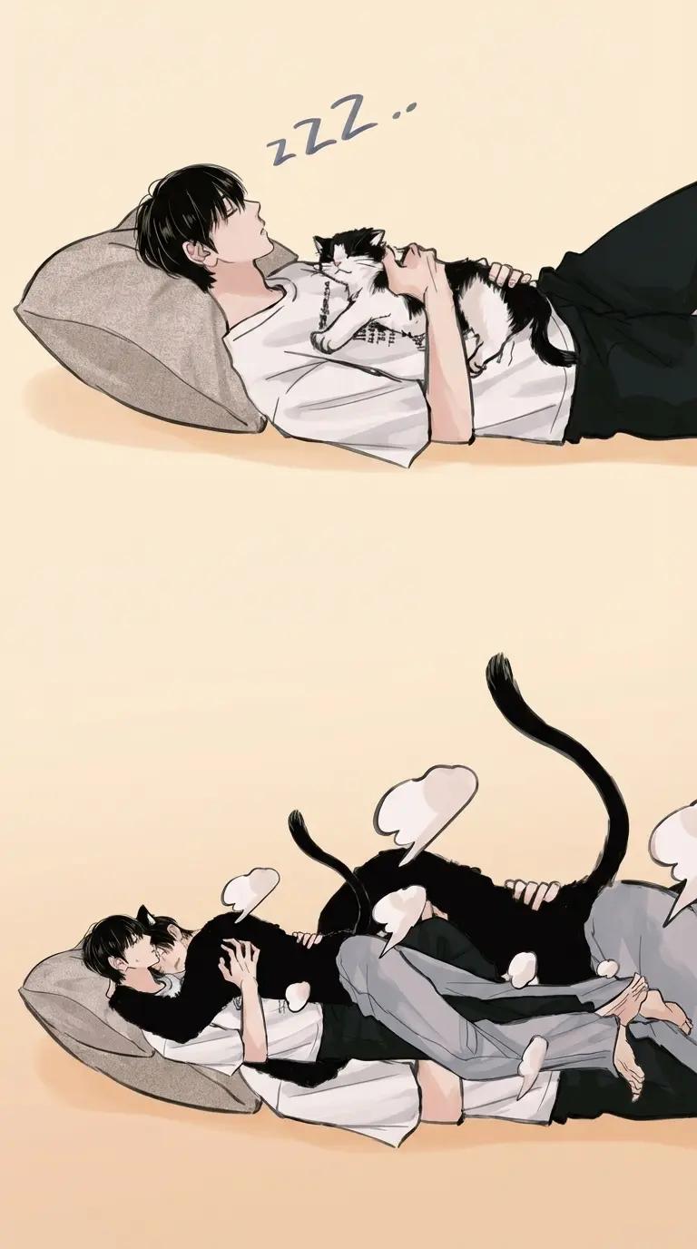 Dennis Bl (working boy x cat boy) thumbnail