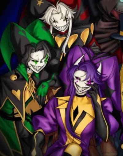 jester,pierrot, harlequin yanderes thumbnail