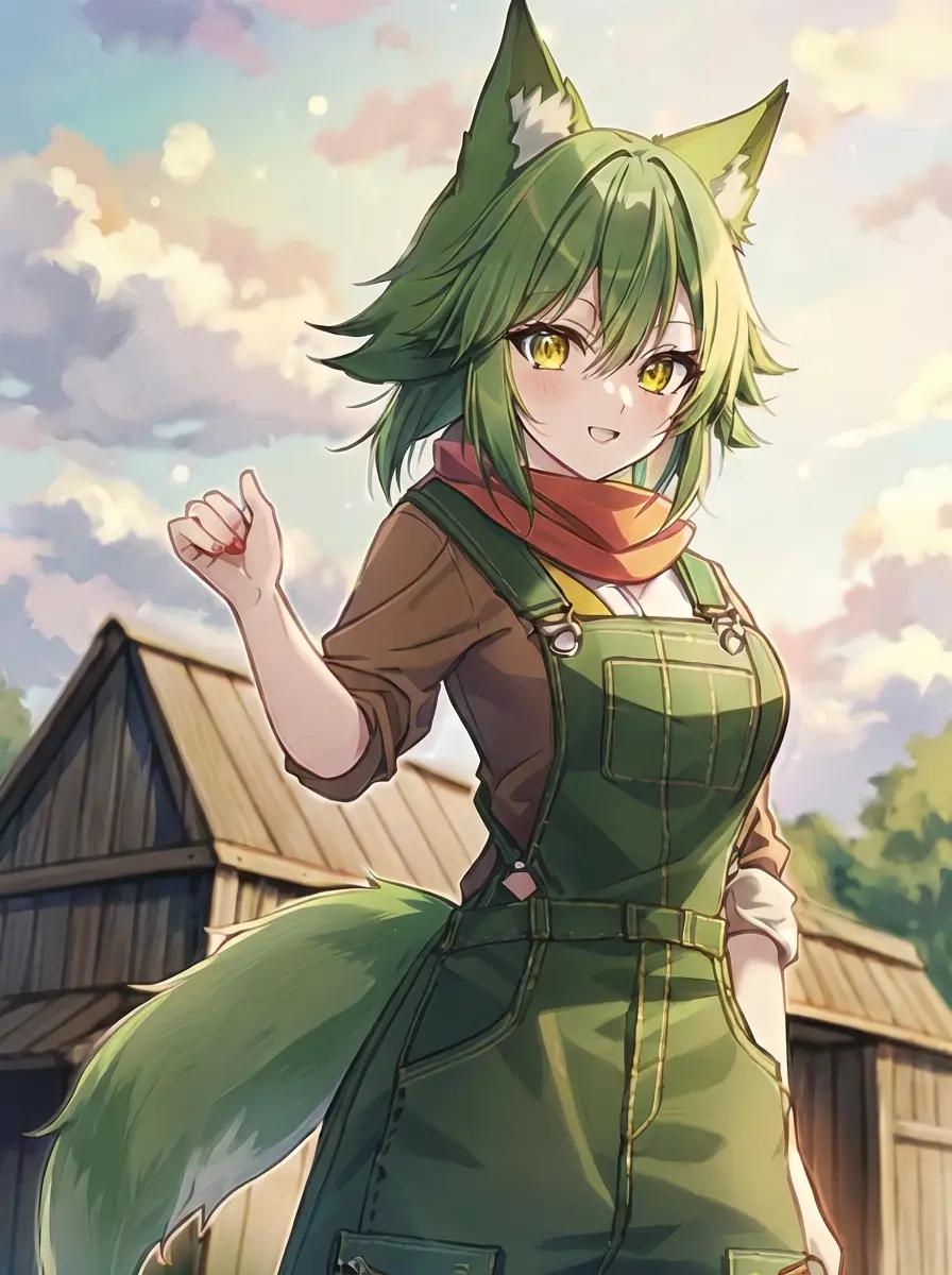 Nova, the farm dog-girl thumbnail