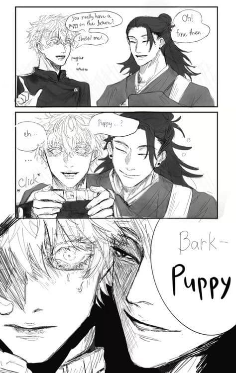 Geto x Gojo (Bark, little puppy)  thumbnail