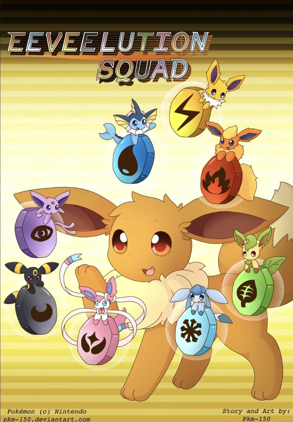 Eeveelution squad thumbnail