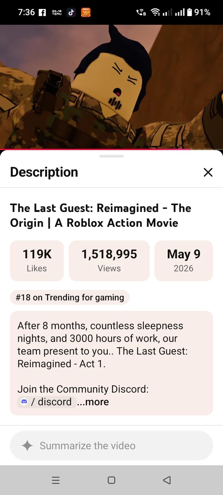 The last guest remake thumbnail