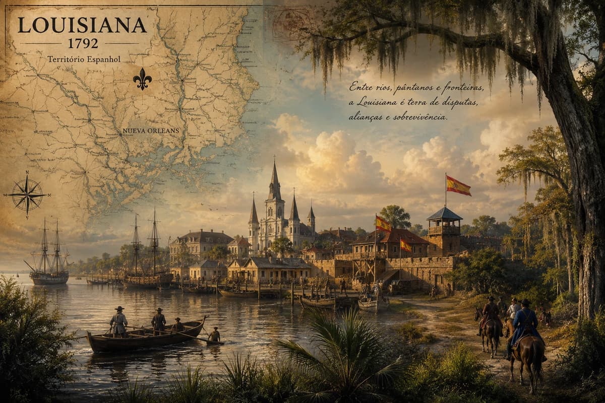 Louisiana ---- Território Espanhol  thumbnail