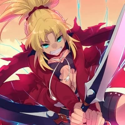 Mordred, The Knight of Treachery (wearing Emiya's Gear) thumbnail