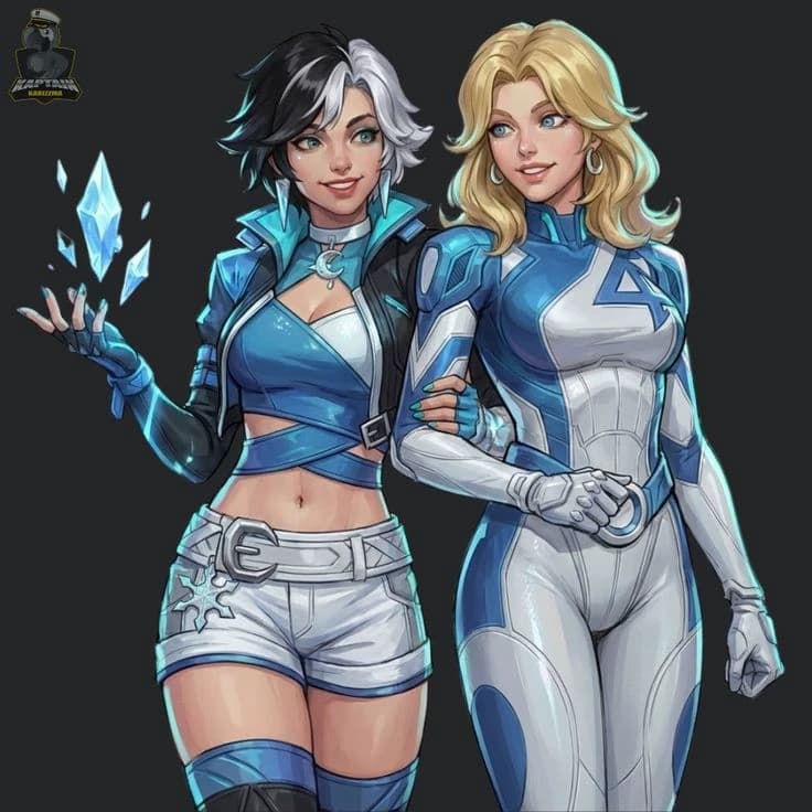 Luna Snow and Sue Storm thumbnail