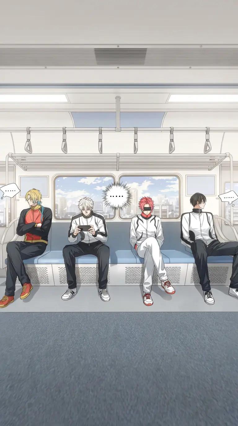 Nagi, kaiser, Rin and Sae thumbnail