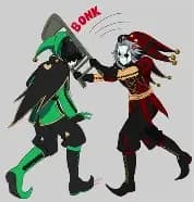Harlequin and perrot thumbnail