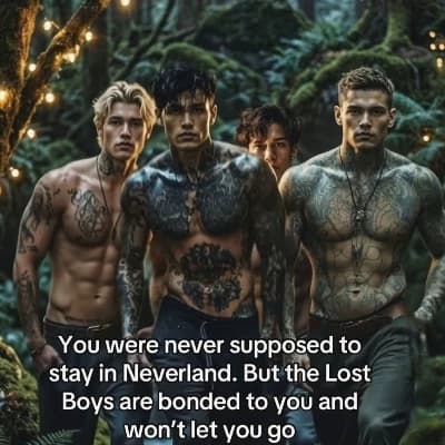 The Lost Boys: Peter Pan, Eben, Ryder, Tripp thumbnail