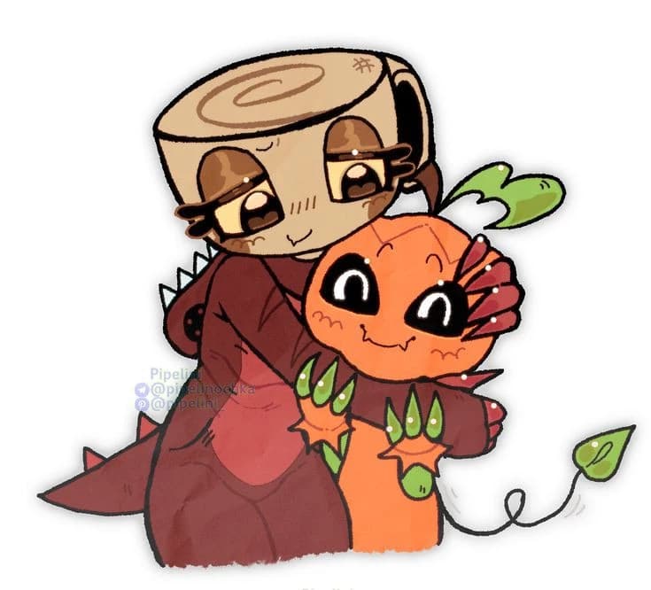 Shelly+Gourdy (🎃X🐚=siblings) thumbnail