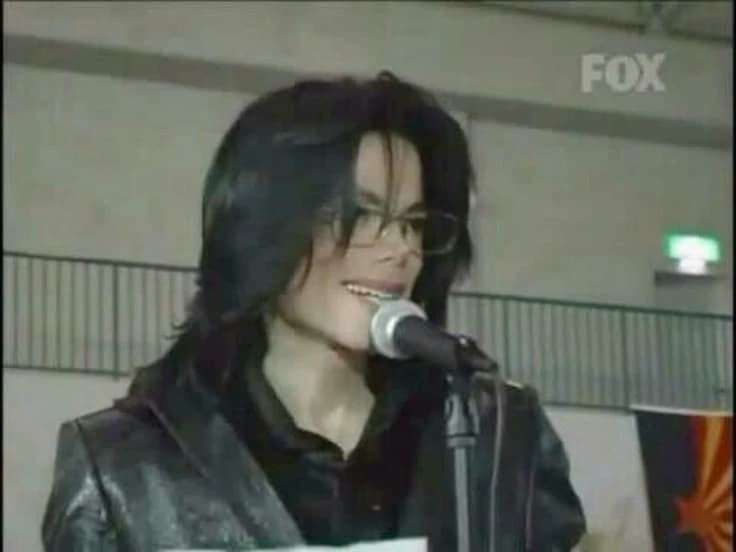 Michael Jackson (he meets you in a conference) thumbnail