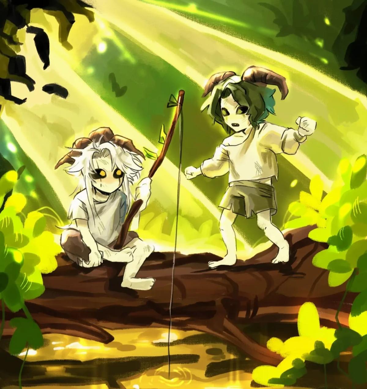 Past life Harlequin and pierrot freak circus thumbnail