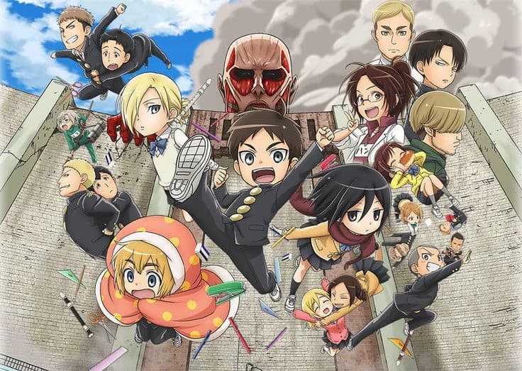 ✧ATTACK ON TITAN JUNIOR HIGH thumbnail