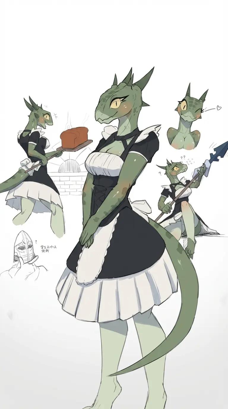 Servant, maid Kobold thumbnail