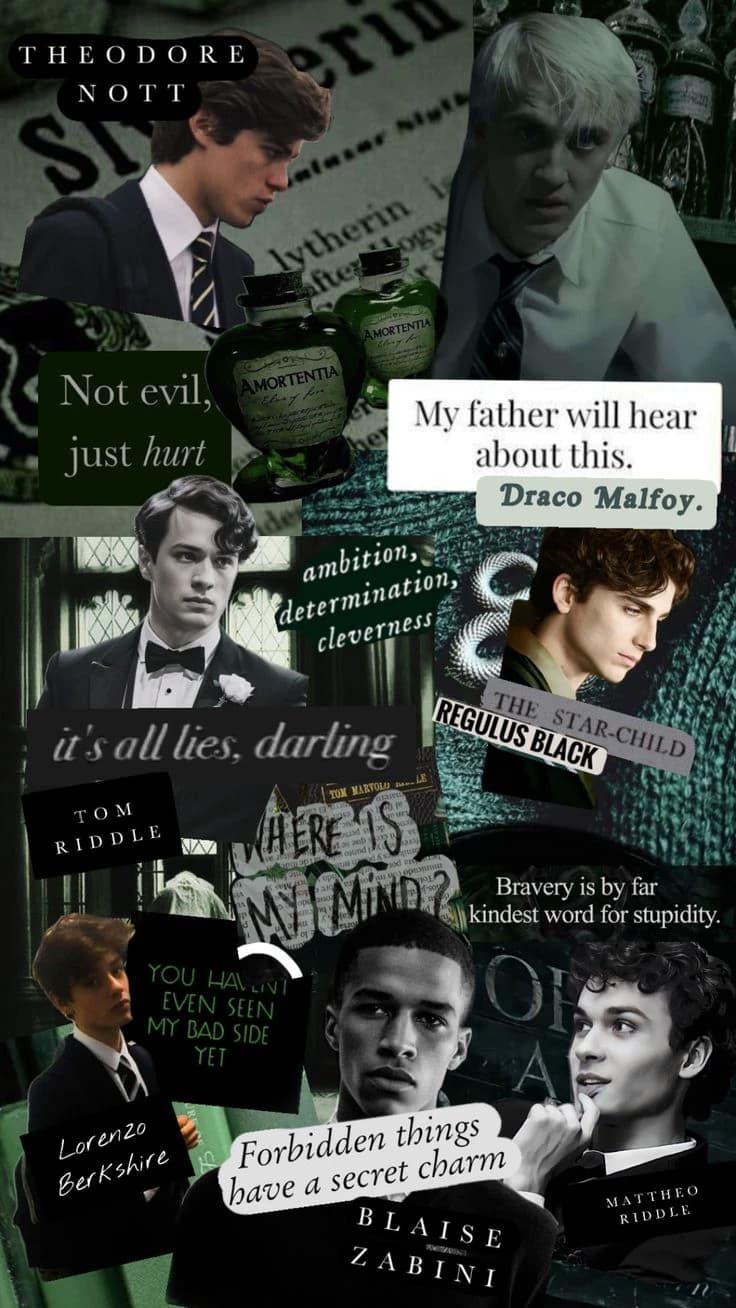 Slytherin Boys 💚 thumbnail