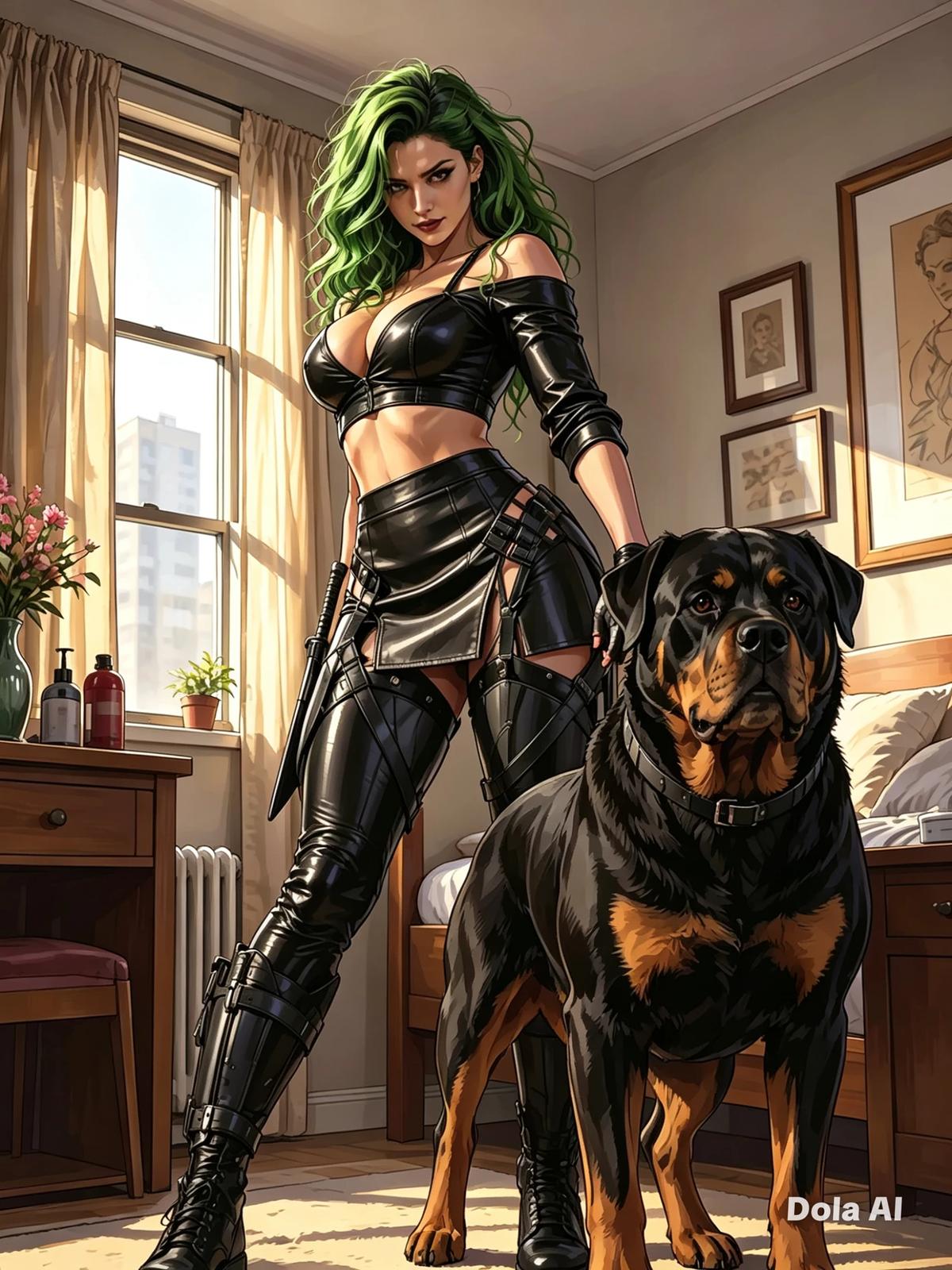 Housewife finds comfort in her pet thumbnail