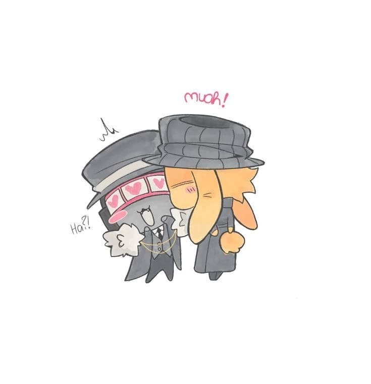 Mafioso. [ Doublefedora angst. ]  thumbnail