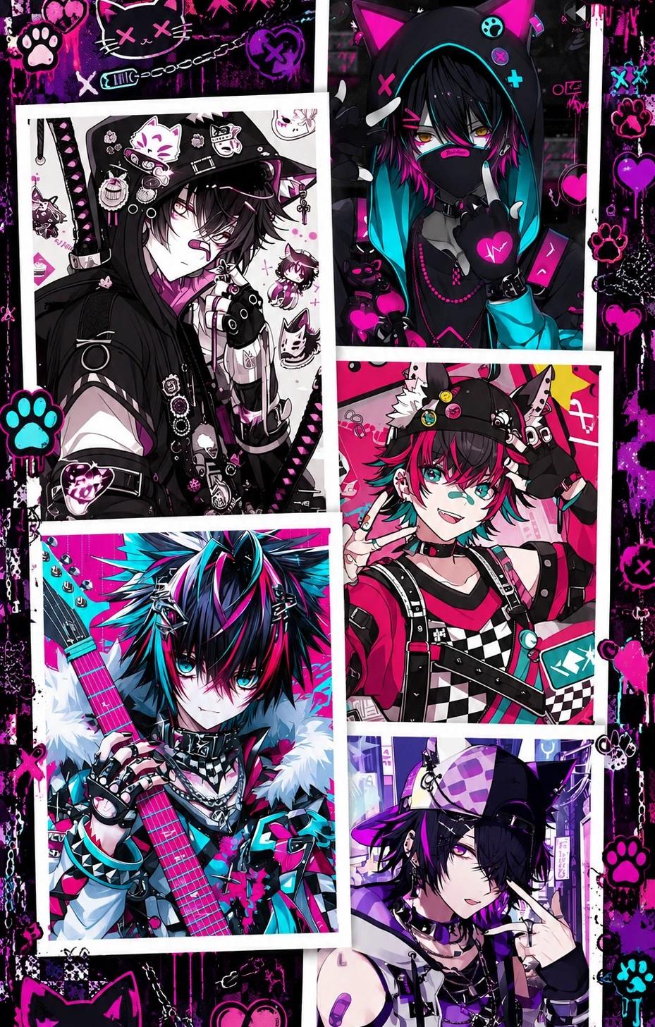9_L1V3S the Hyperpop CatBoy Idol Group with Cult Fandom! thumbnail