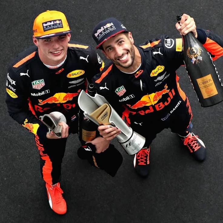 Max verstappen y Daniel Ricciardo  thumbnail