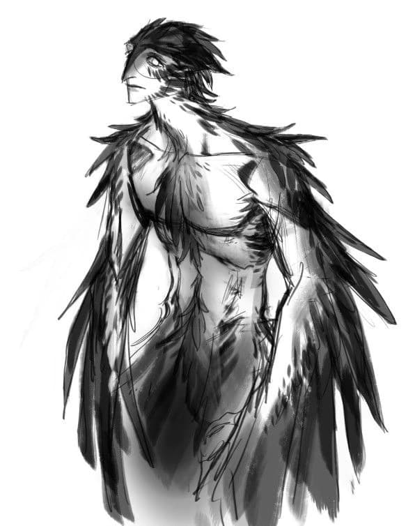 Corbin corvus – Harpya Macho thumbnail